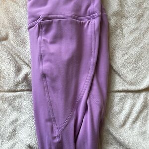 Lavender Leggings with Pockets